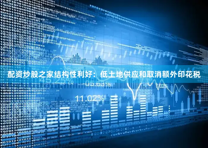 配资炒股之家结构性利好：低土地供应和取消额外印花税