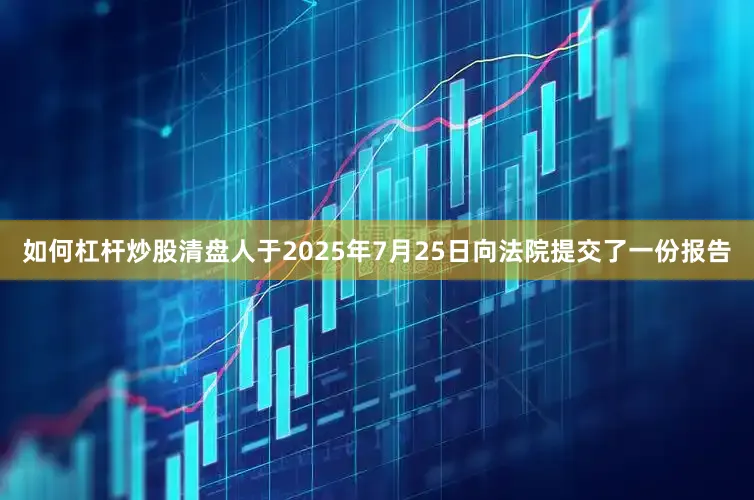 如何杠杆炒股清盘人于2025年7月25日向法院提交了一份报告